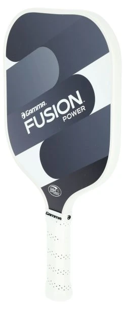 Gamma Fusion Power Pickleball Paddle -Sports - Racquet Sports Gamma Fusion Power Pickleball Paddle black front 02376.1708014211