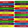 Apollo® Tennis Themed Slapband 24 Pack -Sports - Racquet Sports Tennis Themed Slapband 24 Pack 47665.1712231509