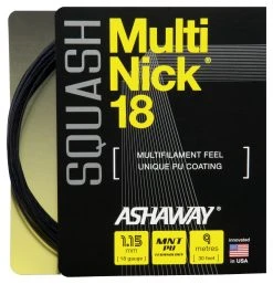 Ashaway MultiNick 18 1.15mm Squash Set