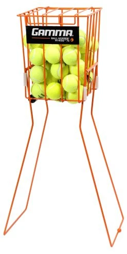 Gamma Hi Rise 75 With Wheels Ball Basket -Sports - Racquet Sports gamma hi rise 75 with wheels ball basket orange 00832 16355.1706549722