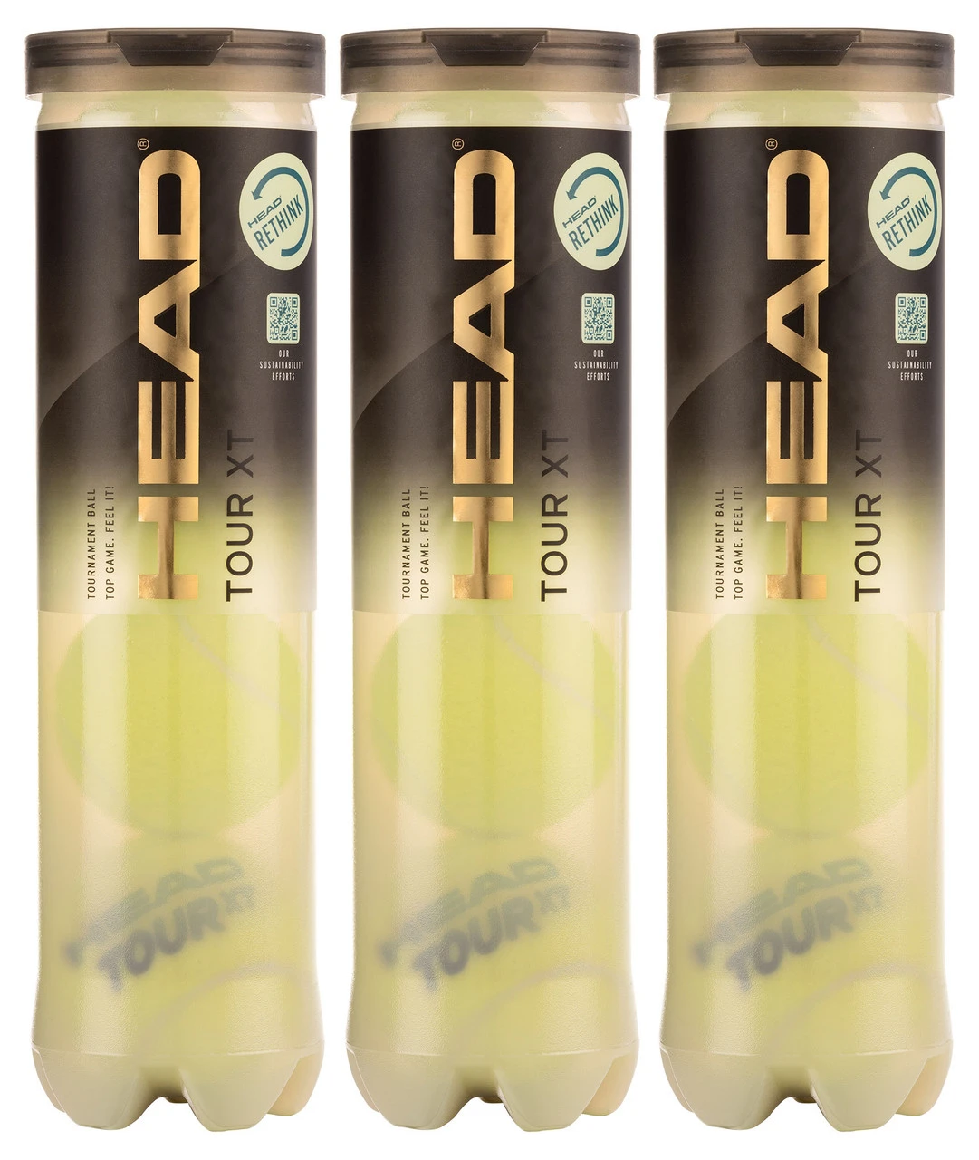 Head Tour XT Tennis Balls Dozen 3 Head Tour XT Tennis Balls Dozen