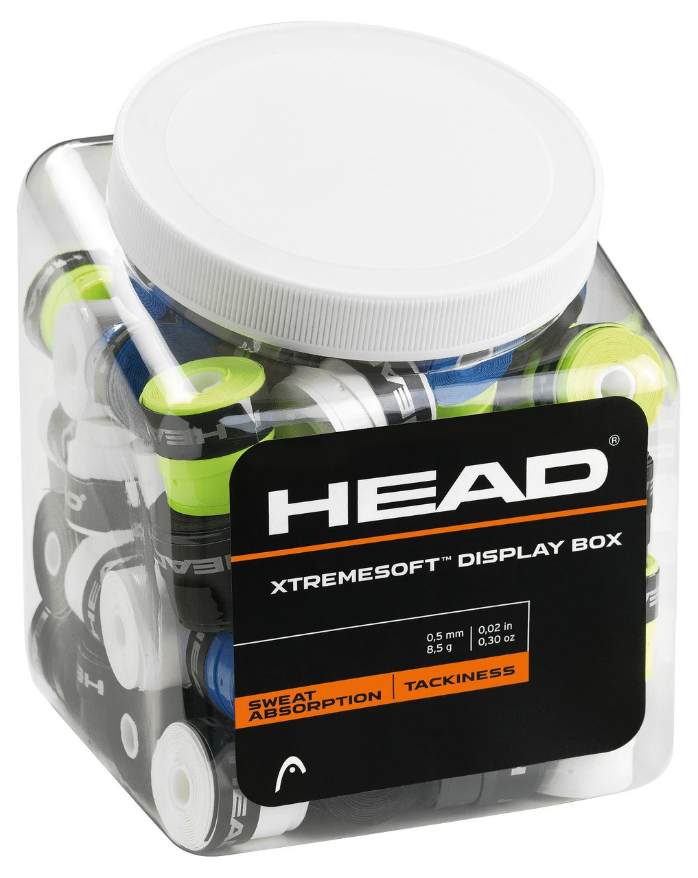 Head Xtreme Soft Overgrip Jar Of 70 3 Head Xtreme Soft Overgrip Jar Of 70