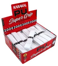 Karakal PU Super Grip Universal Replacement Grip 24 Pack -Sports - Racquet Sports karakal pu super grip universal replacement grip 24 pack white 54392 86451.1698769682