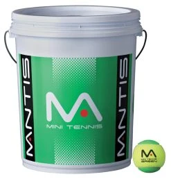 Mantis Stage 1 Green Tennis Balls 72 Bucket