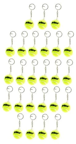 Prince Tennis Ball Keychain 25 Pack