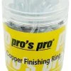 Pro's Pro Copper Finishing Rings Jar Of 60 -Sports - Racquet Sports pros pro copper finishing rings jar of 60 57755 59433.1698773136