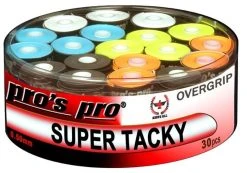 Pro's Pro Super Tacky Overgrip 30 Pack -Sports - Racquet Sports pros pro super tacky overgrip 30 pack assorted 95213 70732.1698771634