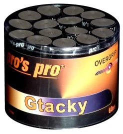 Pro's Pro GTacky Overgrip 60 Pack -Sports - Racquet Sports pros pro gtacky overgrip 60 pack black 76756 06467.1698770237