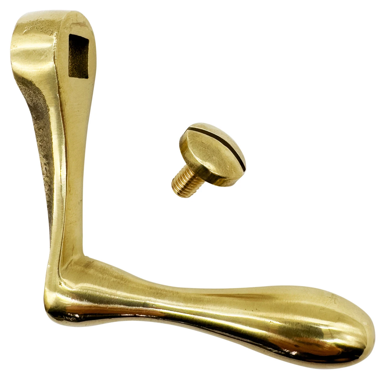 Spare Brass Winder Handle And Screw 3 Spare Brass Winder Handle And Screw
