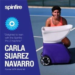 Spinfire Pro 2 Tennis Ball Machine 29 Spinfire Pro 2 Tennis Ball Machine -Sports - Racquet Sports spinfire pro 2 tennis ball machine endorsement 93563 87657.1698770456
