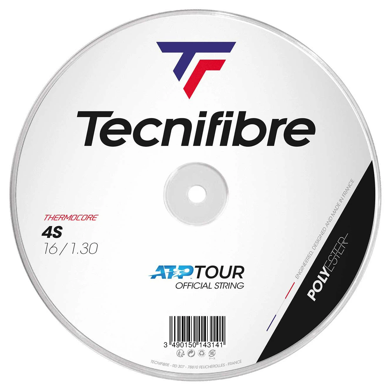 Tecnifibre 4S 16 1.30mm 200M Reel 3 Tecnifibre 4S 16 1.30mm 200M Reel