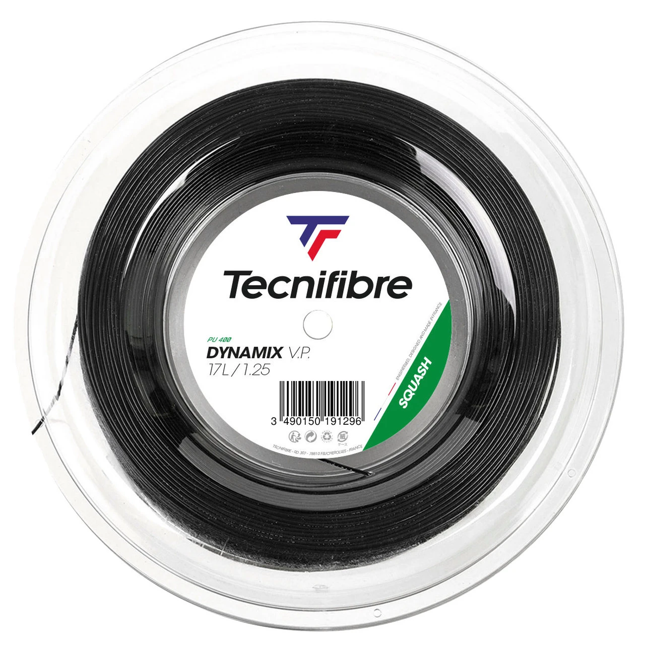 Tecnifibre Dynamix VP 16L 1.25mm Squash 200M Reel 3 Tecnifibre Dynamix VP 16L 1.25mm Squash 200M Reel