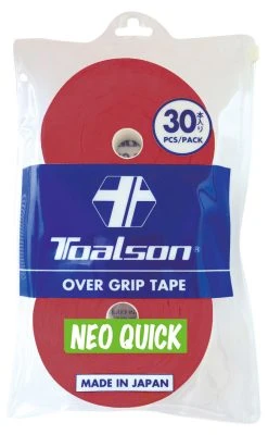 Toalson Neo Quick Overgrip 30 Pack -Sports - Racquet Sports toalson neo quick overgrip 30 pack red 18561 58246.1698772937