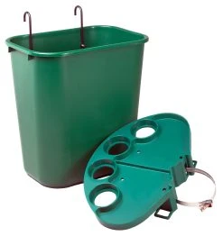 Tourna Tennis Court Tidy Bin -Sports - Racquet Sports tourna tennis court tidy bin green 02470 04167.1698771160