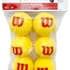 Wilson Starter Foam Tennis Balls 6 Pack -Sports - Racquet Sports wilson starter foam tennis balls 6 pack 99661 10278.1698769437