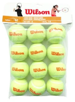 Wilson Starter Orange Tennis Balls Dozen