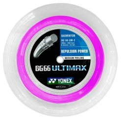 Yonex BG66 Ultimax 0.65mm Badminton 200M Reel -Sports - Racquet Sports yonex bg66 ultimax 0 65mm badminton 200m reel pink 74408 05829.1698770319