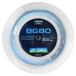 Yonex BG80 0.68mm Badminton 200M Reel -Sports - Racquet Sports yonex bg80 0 68mm badminton 200m reel blue 90471.1710948823