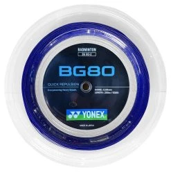 Yonex BG80 0.68mm Badminton 200M Reel -Sports - Racquet Sports yonex bg80 0 68mm badminton 200m reel navy 96377.1710948824