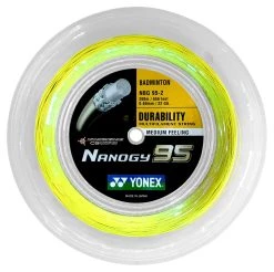 Yonex Nanogy 95 0.69mm Badminton 200M Reel -Sports - Racquet Sports yonex nanogy 95 0 69mm badminton 200m reel yellow 20241 70731.1698769557