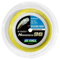 Yonex Nanogy 98 0.66mm Badminton 200M Reel -Sports - Racquet Sports yonex nanogy 98 0 66mm badminton 200m reel yellow 80024 40455.1698769919