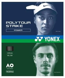 Yonex Poly Tour Strike 16L 1.25mm Set -Sports - Racquet Sports yonex poly tour strike 16l 1 25mm set grey 79222 14401.1698771911